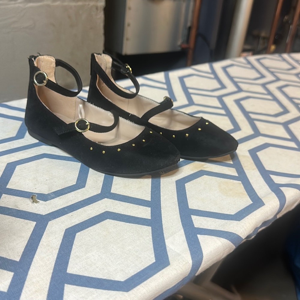 children’s place ankle strap flats